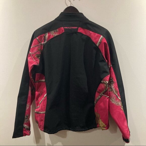 REALTREE Sz M Softshell Fleece Lined Jacket Sz M (8-10) - Picture 7 of 10